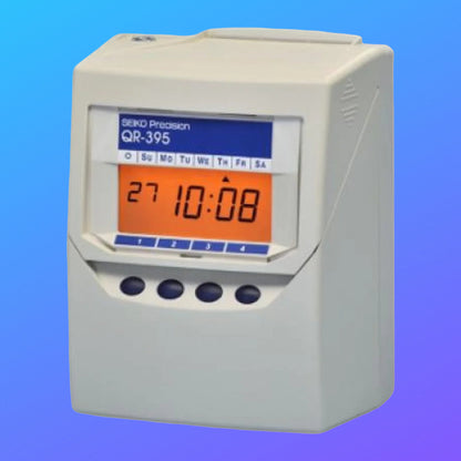 ✅ Seiko QR-395 Time Clock Recorder