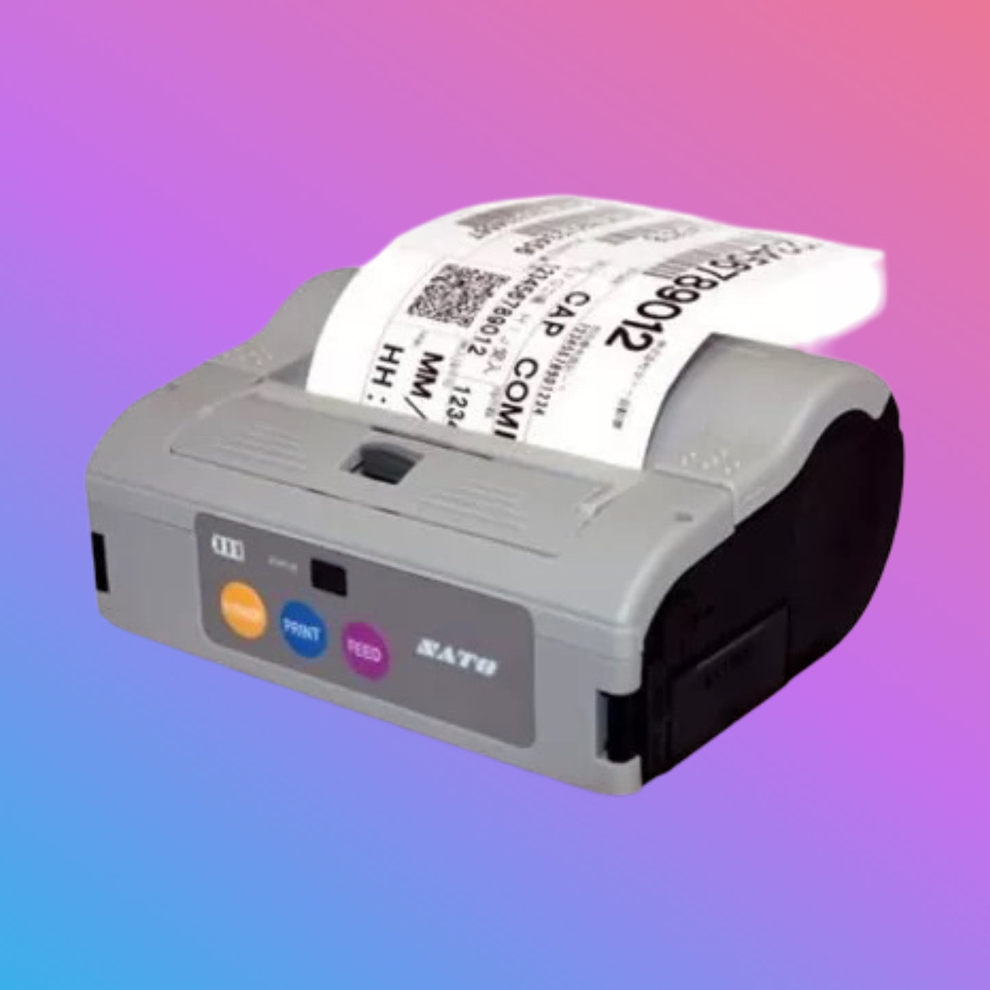 ✅ SATO MB400i / MB410i Mobile Barcode Label Printer