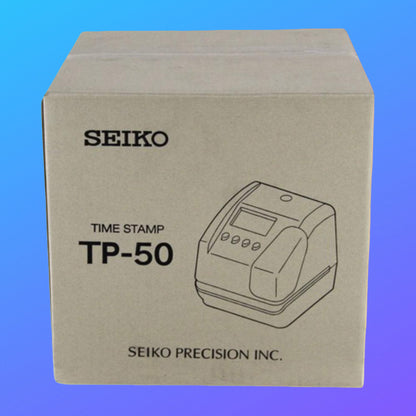 ✅ Seiko Precision TP50 Time & Date Stamp
