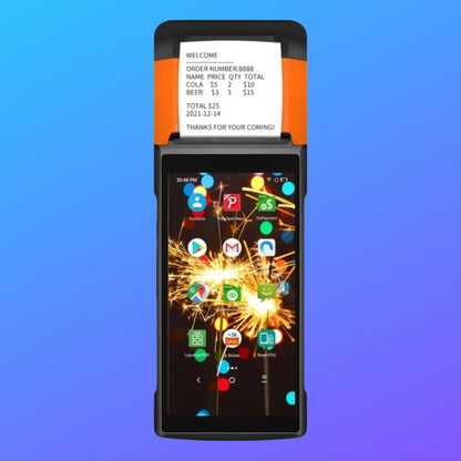 ✅ Sunmi V2 Mobile POS Terminal with Built-in Printer