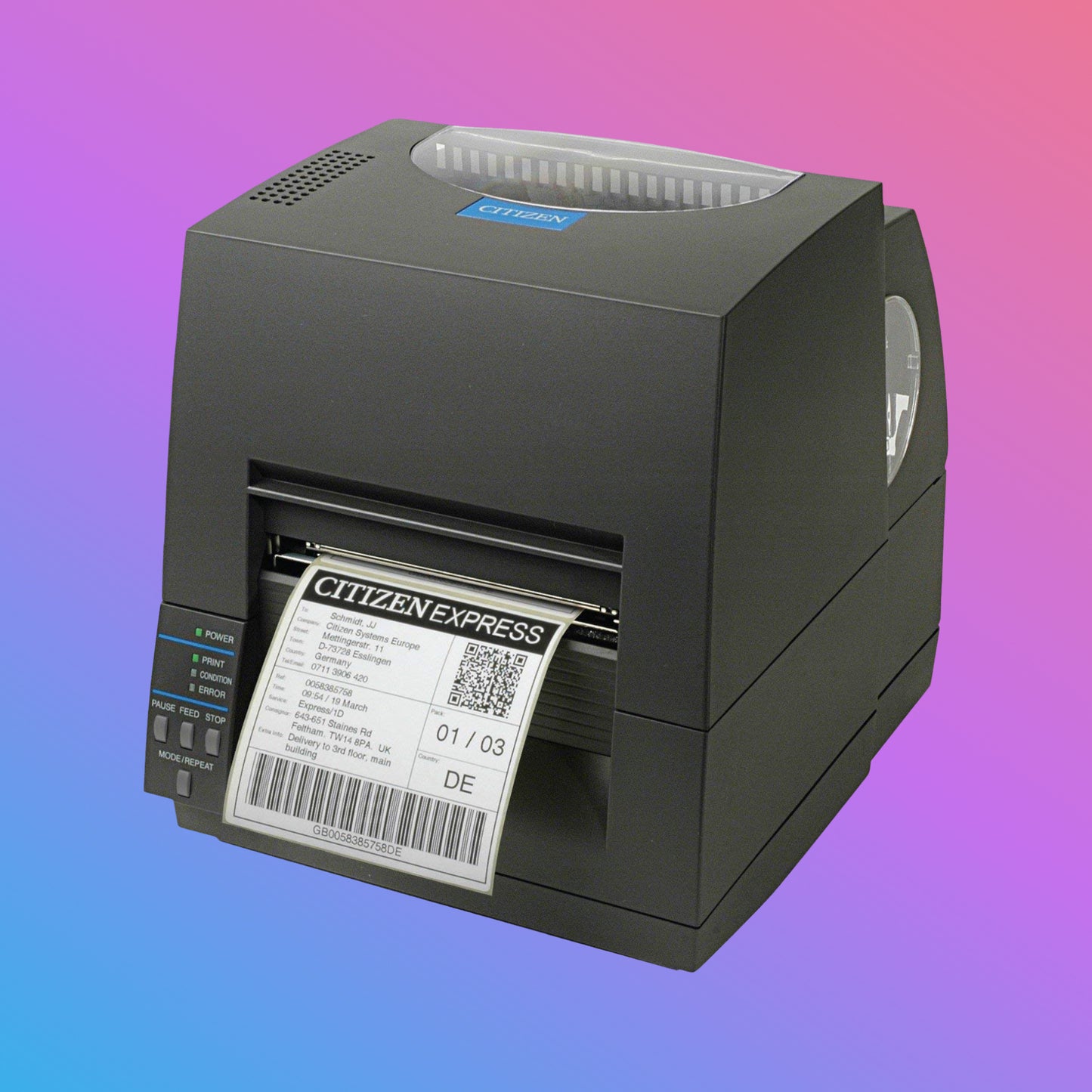 ✅ Citizen CL-S621II 4-Inch Direct Thermal Label Printer