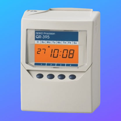 ✅ Seiko QR-395 Time Clock Recorder