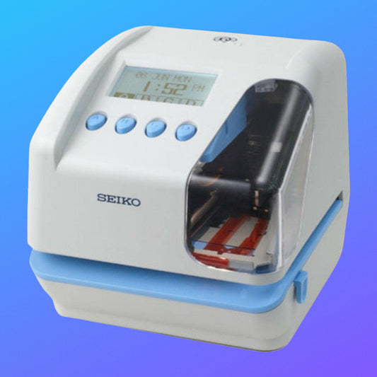 ✅ Seiko TP-50 Time & Date Stamp | 2-Line USB Printer