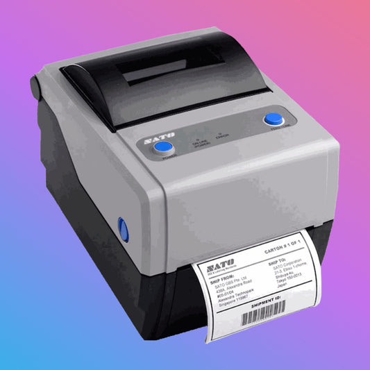 ✅ SATO CG4 / CG2 Desktop Barcode Label Printer Series