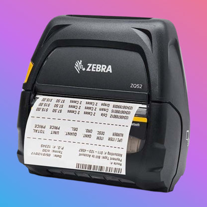 ✅ Zebra ZQ520 Mobile Thermal Receipt Printer – Bluetooth & USB (UAE)