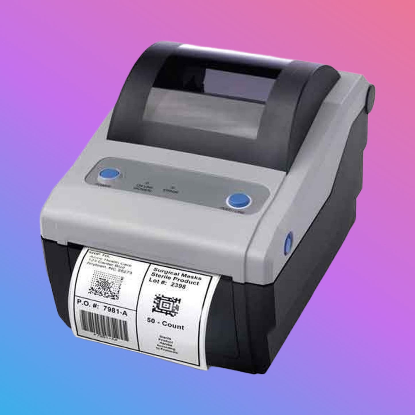 ✅ SATO CG4 / CG2 Desktop Barcode Label Printer Series