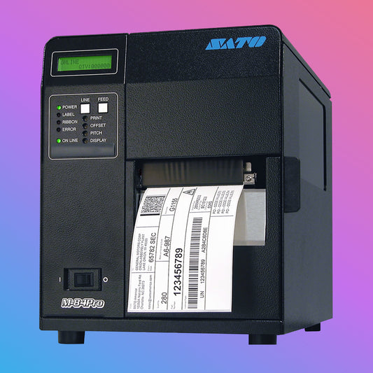 ✅ SATO M84Pro 4-Inch Industrial Barcode Printer