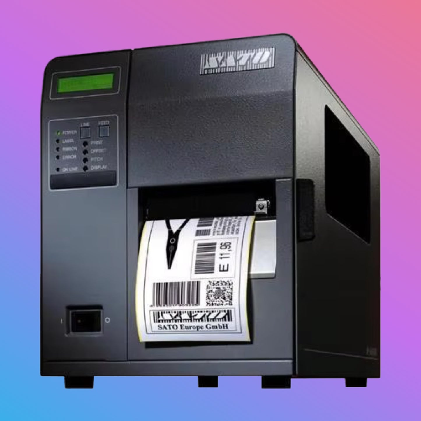 ✅ SATO M84Pro 4-Inch Industrial Barcode Printer