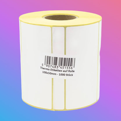 ✅ Thermal Labels 100 × 50 mm – 1000 Labels/Roll (14 Rolls/Box) | REPRONIX