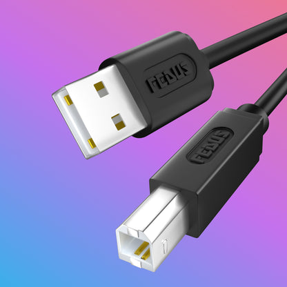 ✅ USB Printer Cable for POS & Receipt Printers (USB-A to USB-B)
