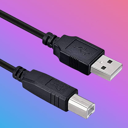 ✅ USB Printer Cable for POS & Receipt Printers (USB-A to USB-B)