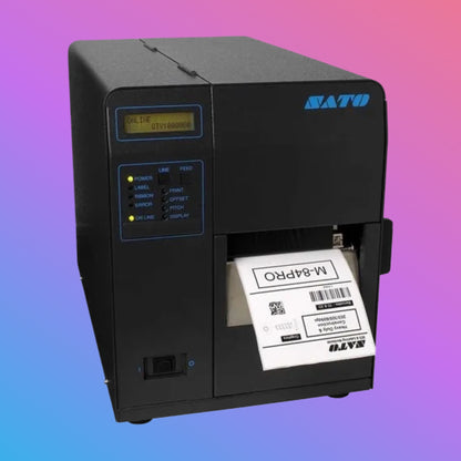 ✅ SATO M84Pro 4-Inch Industrial Barcode Printer
