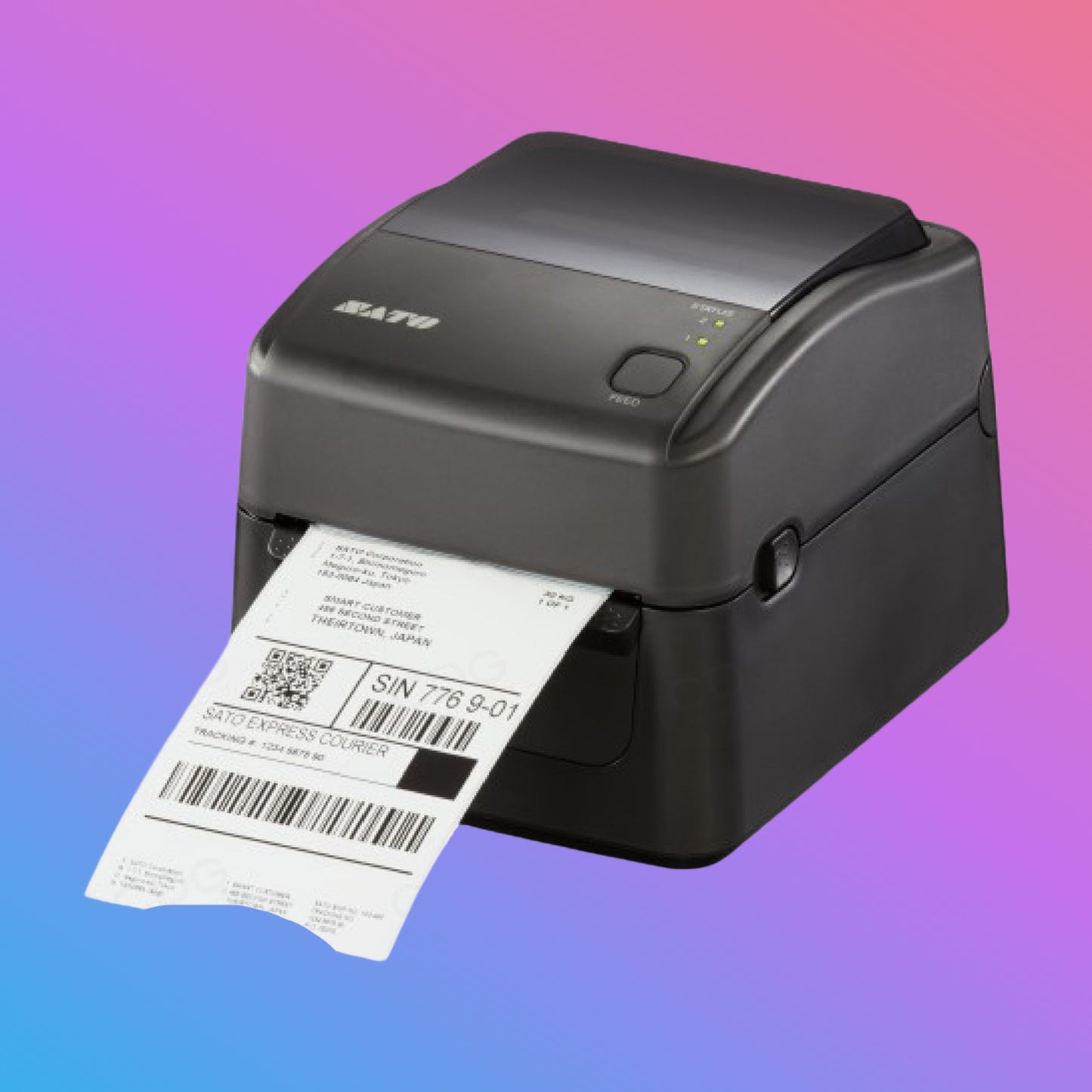 ✅ SATO WS4 4-Inch Desktop Barcode Label Printer