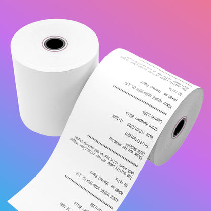 ✅ Thermal Paper Roll 80mm x 80mm – POS Receipt Paper (UAE)