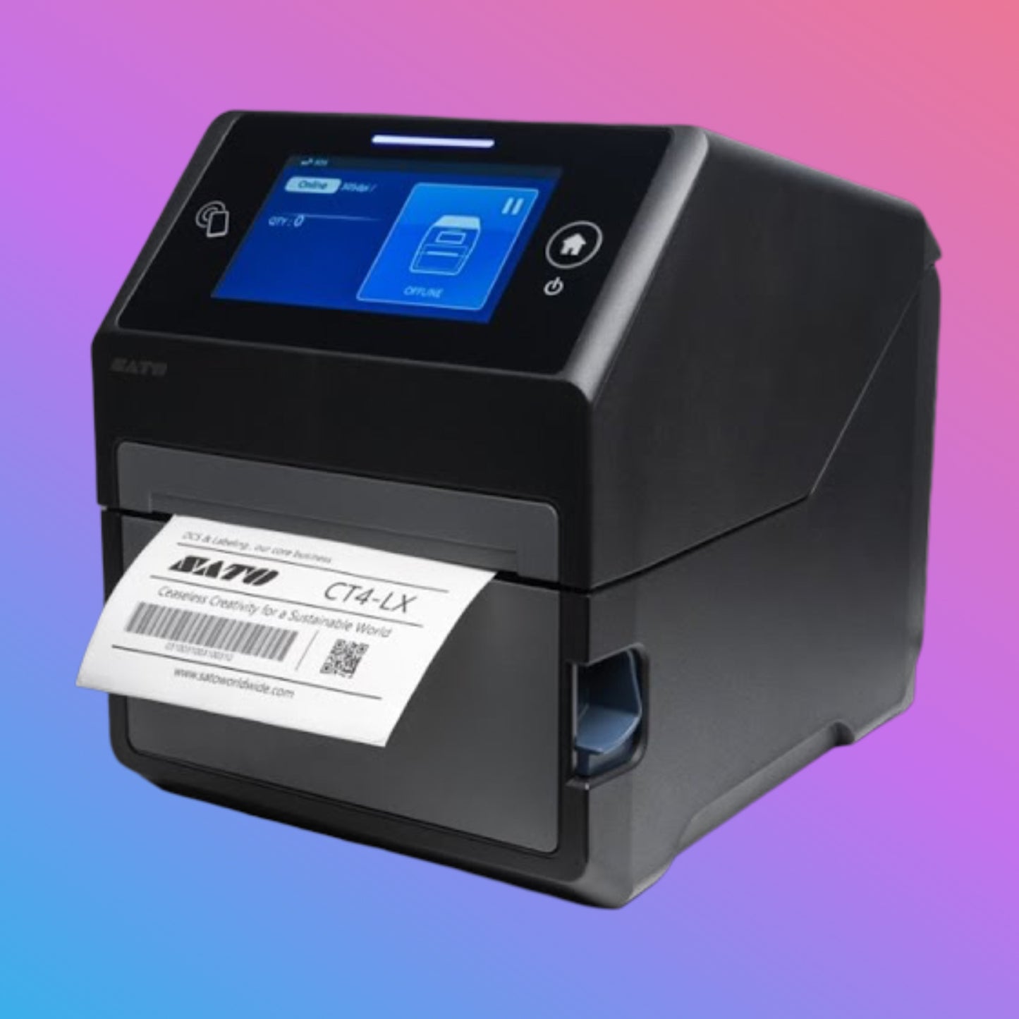 ✅ SATO CT4-LX Smart 4-Inch Desktop Label Printer