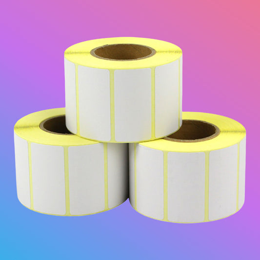 ✅ Barcode Label 38mm × 25mm – Thermal Barcode Stickers (UAE)