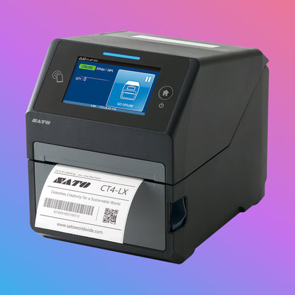 ✅ SATO CT4-LX Smart 4-Inch Desktop Label Printer