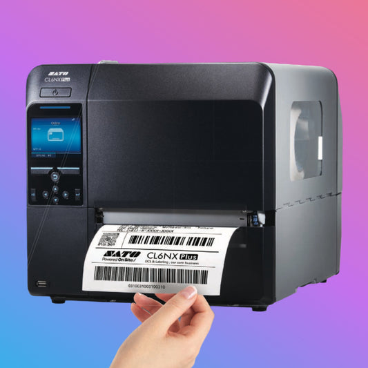 ✅ SATO CL6NX Plus 6-Inch Industrial Barcode Printer