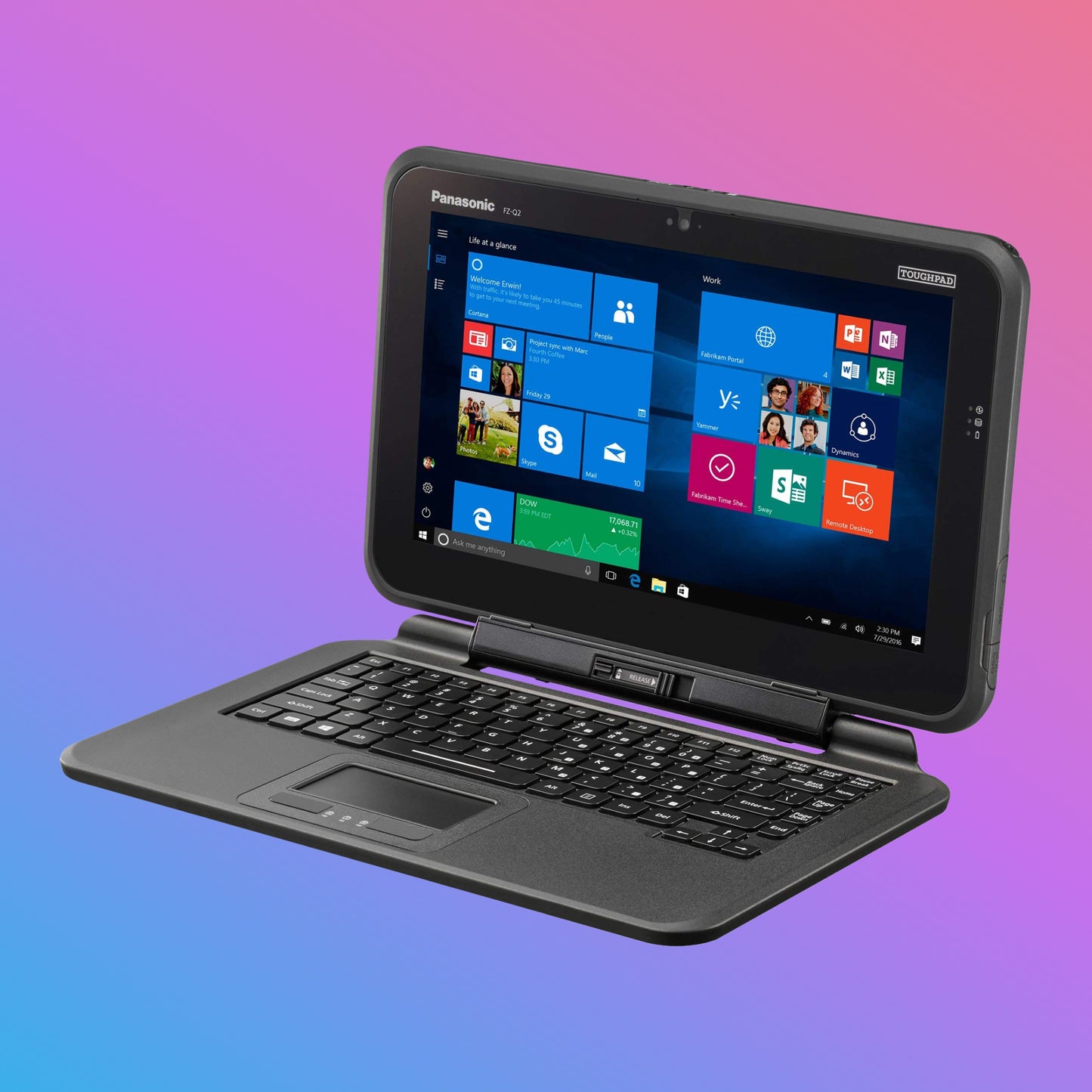 ✅ Panasonic Toughbook FZ-G2 (10th Gen, i5-10310U) Rugged Tablet