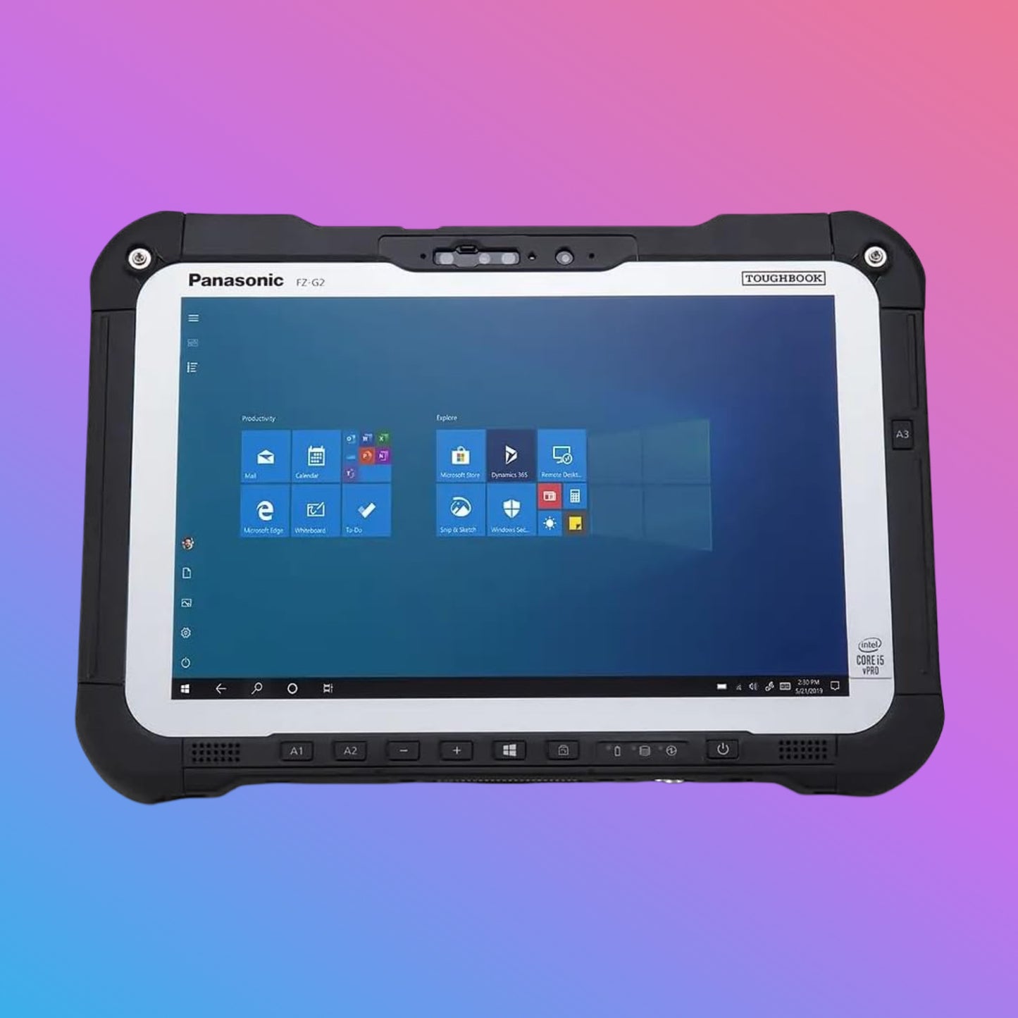 ✅ Panasonic Toughbook FZ-G2 (10th Gen, i5-10310U) Rugged Tablet