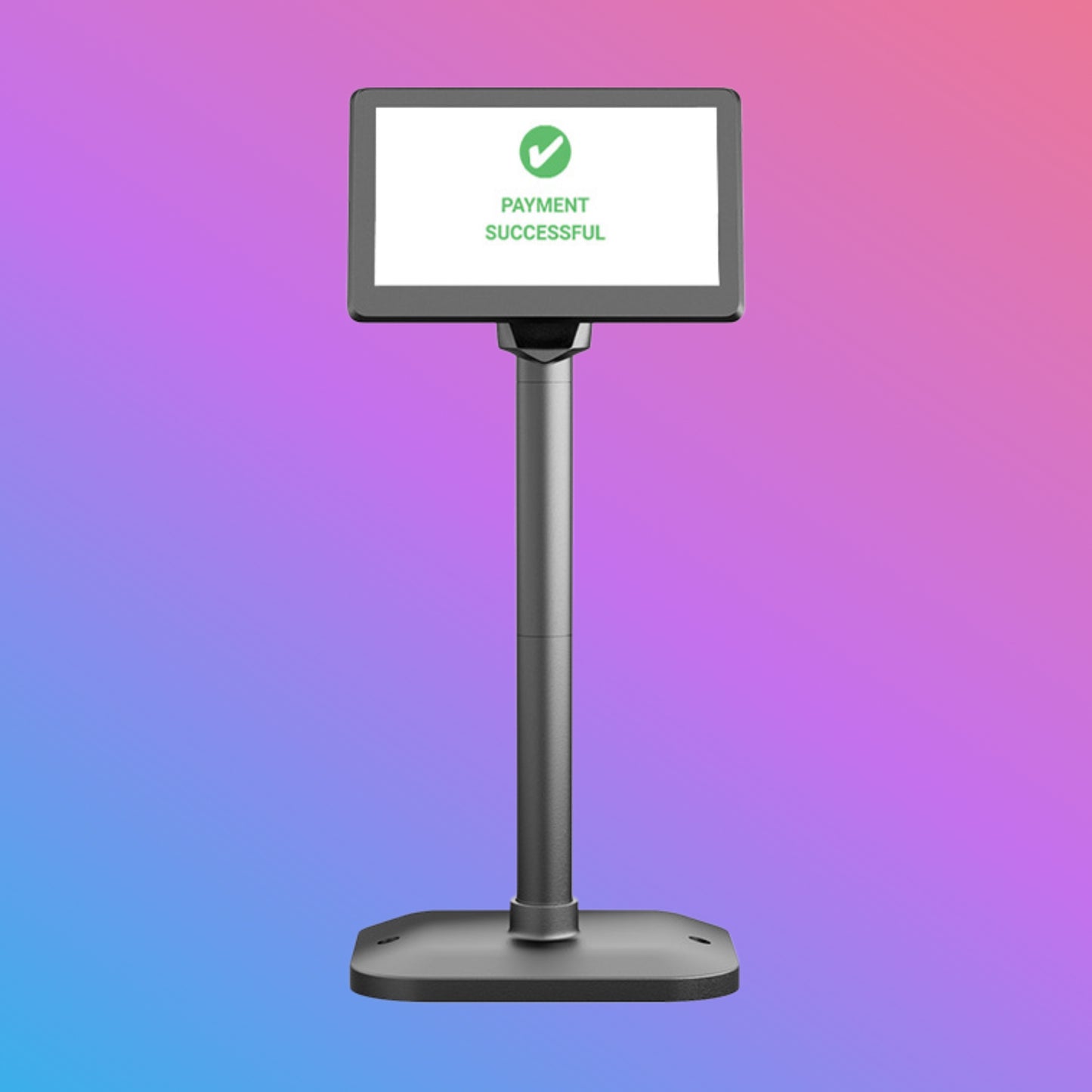 ✅ PD70-V 7-Inch POS Pole Customer Display | VGA / HDMI Secondary Display