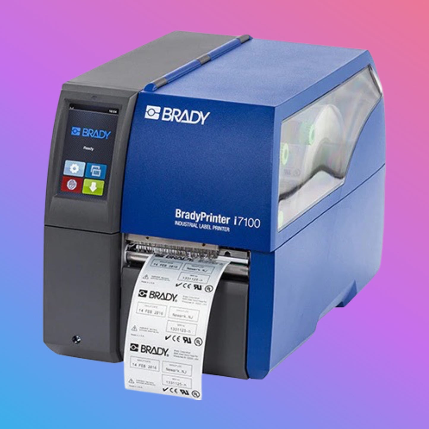 ✅ BradyPrinter i7100 Industrial Label Printer | 600 DPI with Basic Software