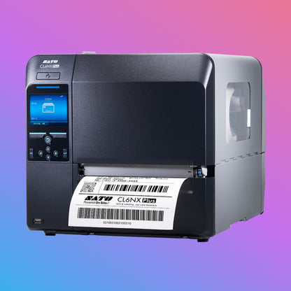 ✅ SATO CL6NX Plus 6-Inch Industrial Barcode Printer