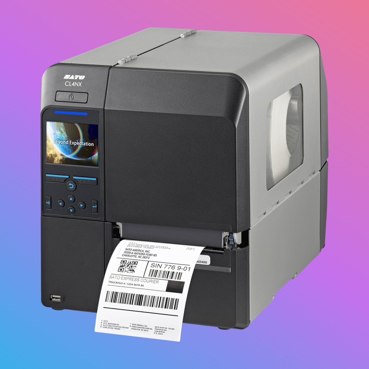 ✅ SATO CL4NX Plus Industrial Barcode Printer