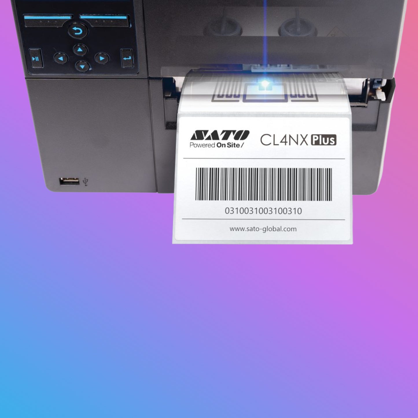 ✅ SATO CL4NX Plus Industrial Barcode Printer