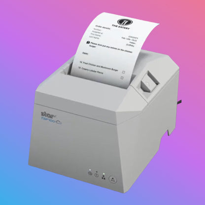 ✅ Star Micronics TSP100IV Thermal Receipt Printer (White)