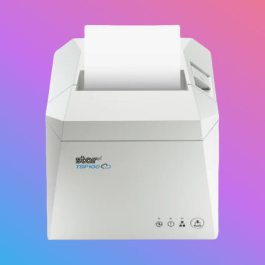 ✅ Star Micronics TSP100IV Thermal Receipt Printer (White)