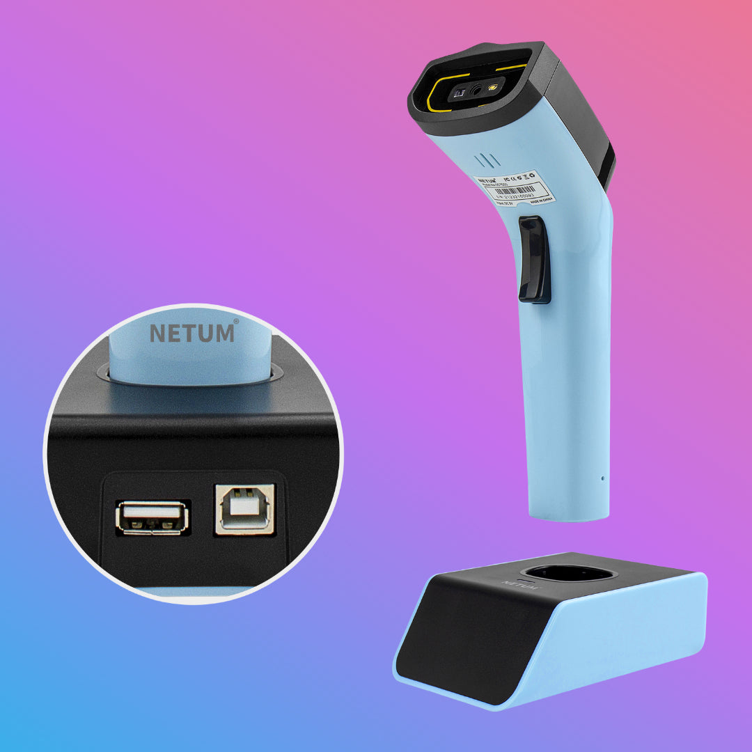 ✅ DS-7500 Wireless 1D/2D Barcode Scanner with Bluetooth & 2.4G