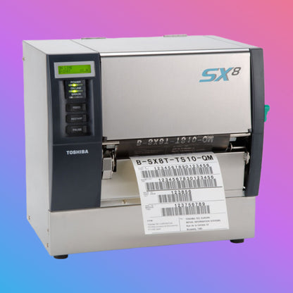 ✅ Toshiba B-SX8T Industrial Wide Format Barcode Printer
