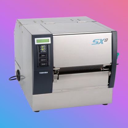 ✅ Toshiba B-SX8T Industrial Wide Format Barcode Printer