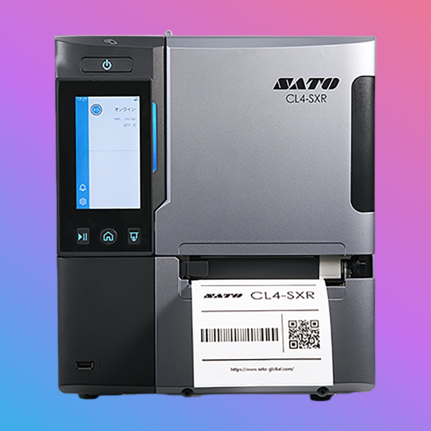✅ SATO CL4-SXR 4-Inch Industrial Barcode Label Printer 305 dpi