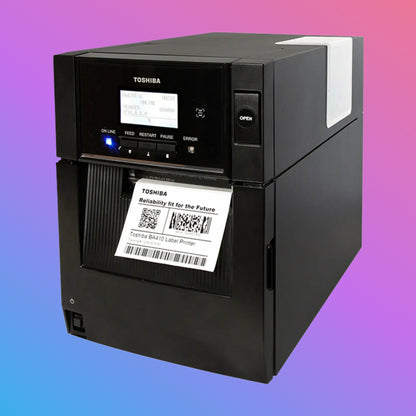 ✅ Toshiba BA410T Industrial Barcode Label Printer