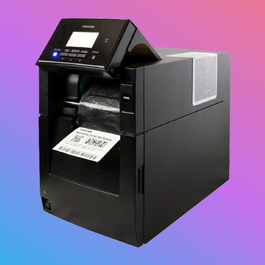 ✅ Toshiba BA410T Industrial Barcode Label Printer