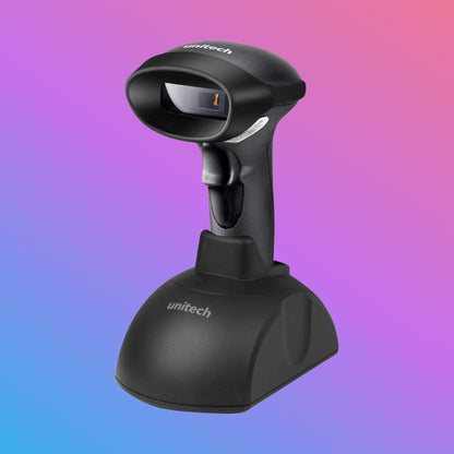 ✅ Unitech MS840P Wireless 1D Laser Barcode Scanner