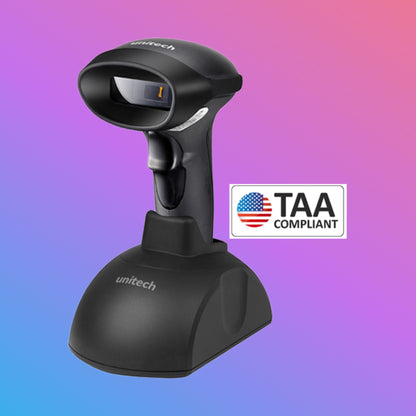 ✅ Unitech MS840P Wireless 1D Laser Barcode Scanner