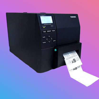 ✅ Toshiba B-EX4T1 Industrial Barcode Printer