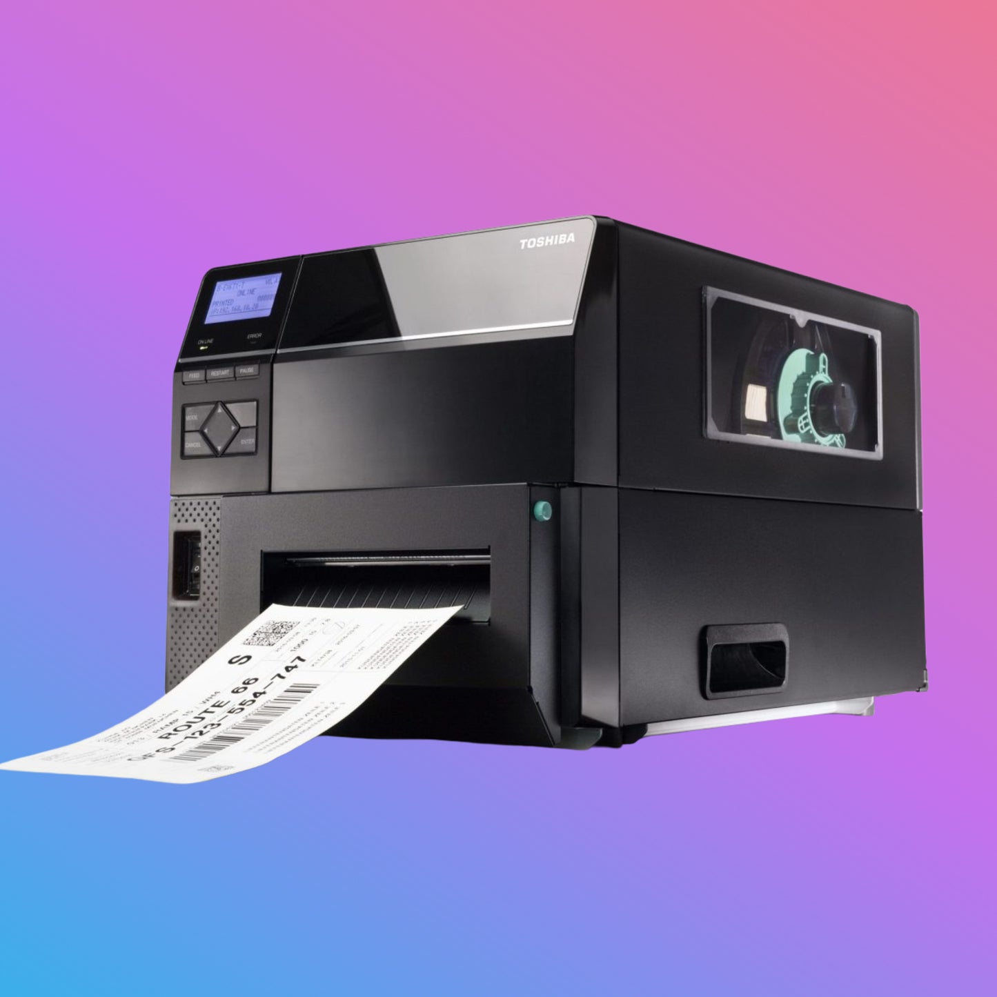 ✅ Toshiba B-EX4T1 Industrial Barcode Printer