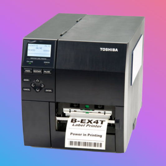✅ Toshiba B-EX4T1 Industrial Barcode Printer