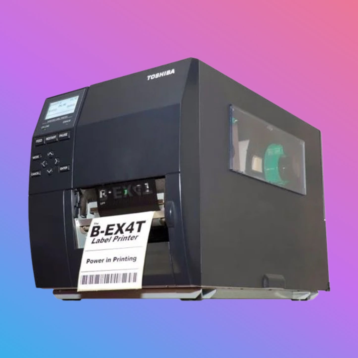 ✅ Toshiba B-EX4T1 Industrial Barcode Printer