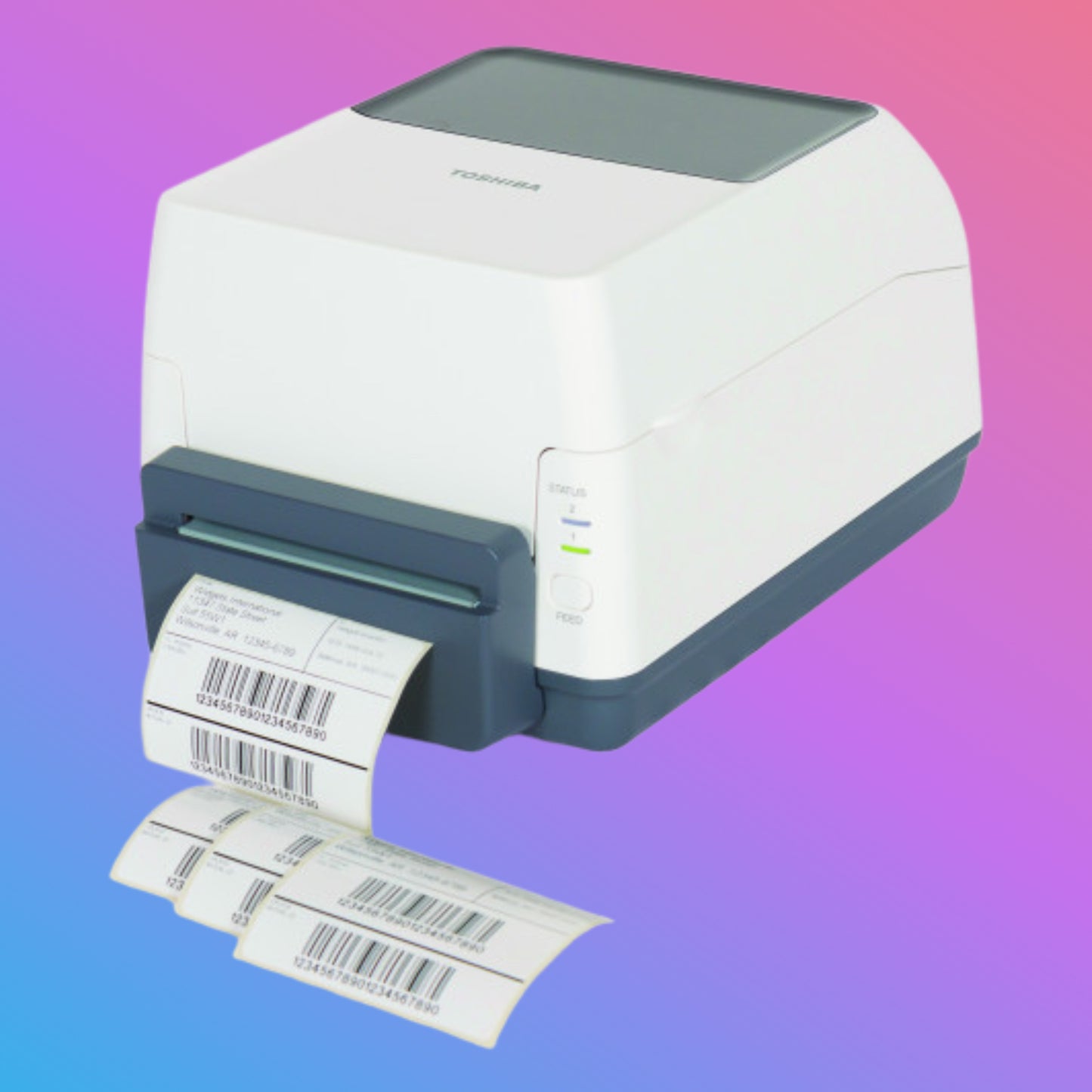 ✅ Toshiba B-FV4T Desktop Barcode Printer